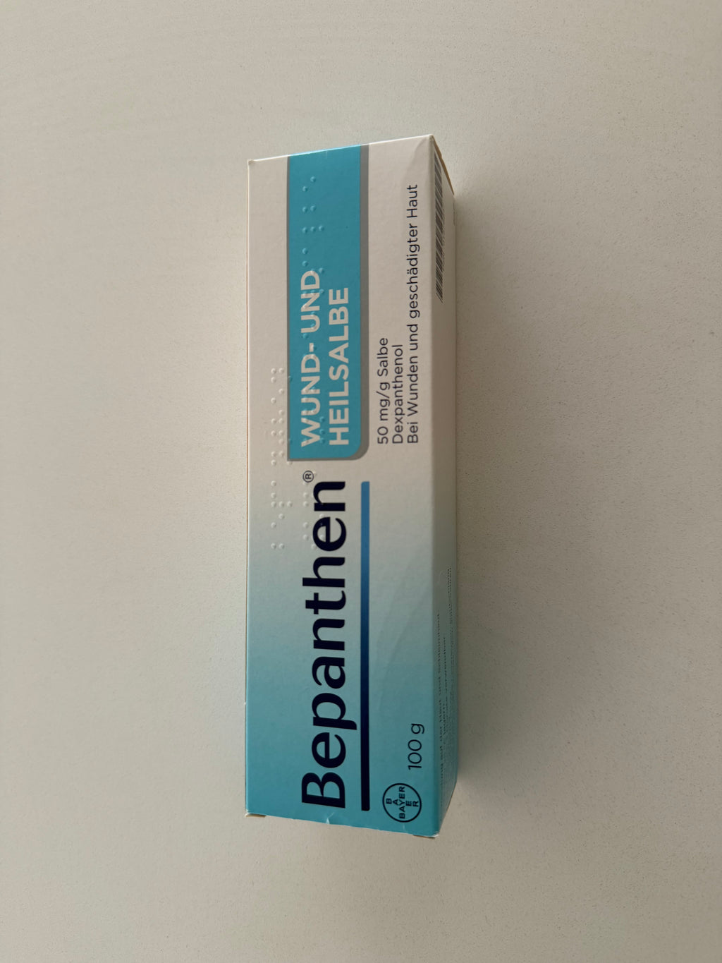 Bepanthen Wund- und Heilsalbe 100g | Original German Skin Care Ointment
